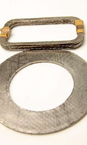 Junta de vedação grafite Junta de vedação grafite